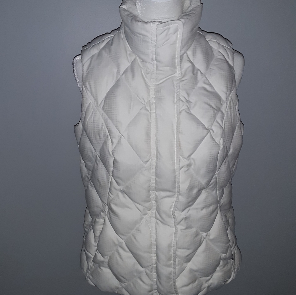 Eddie Bauer Premium Goose Down Quilted Vest Medium